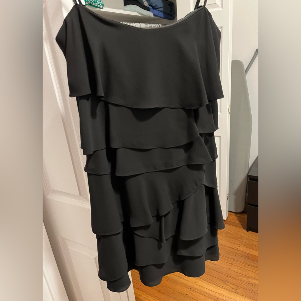 Nwt Bcbg Max Azria "Ginger" Strapless Dress Black Size 8